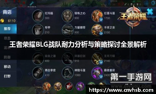 王者荣耀BLG战队耐力分析与策略探讨全景解析