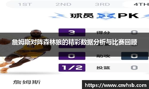 詹姆斯对阵森林狼的精彩数据分析与比赛回顾